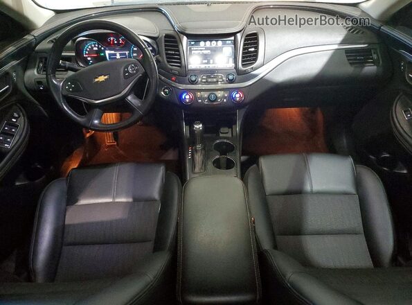 2G11Z5SA0K9134697 2019 CHEVROLET IMPALA White Dashboard view