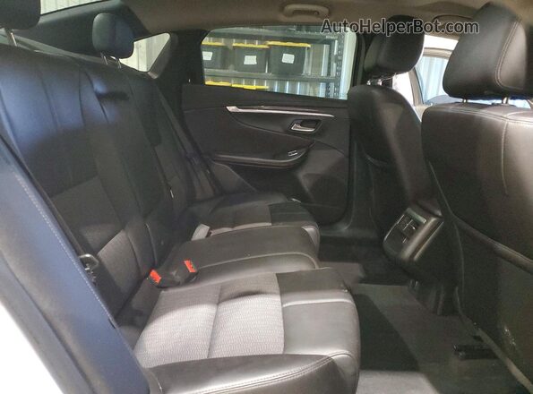 2G11Z5SA0K9134697 2019 CHEVROLET IMPALA White Rear seats view