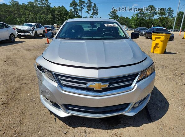 2G11Z5SA4J9104035 2018 CHEVROLET IMPALA Серебряный Вид спереди