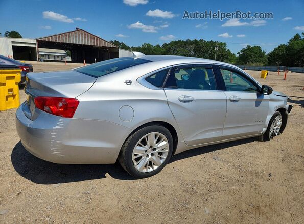 2G11Z5SA4J9104035 2018 CHEVROLET IMPALA Серебряный Задняя правая четверть