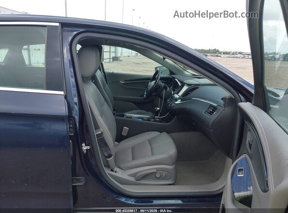 2G11Z5SA4K9110614 2019 CHEVROLET IMPALA Blue Widok wnętrza z przodu