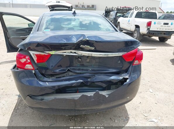 2G11Z5SA4K9110614 2019 CHEVROLET IMPALA Blue Widok z przodu