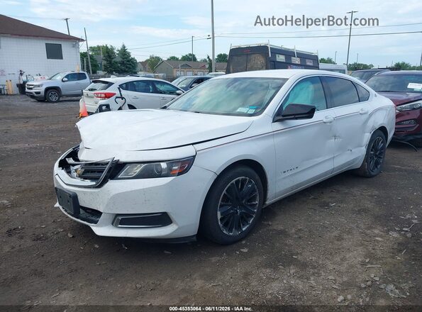 2G11Z5SA5H9100795 2017 CHEVROLET IMPALA White Առջևի ձախ երեք քառորդ տեսարան