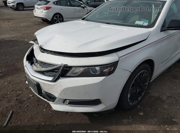 2G11Z5SA5H9100795 2017 CHEVROLET IMPALA White Դիմացի տեսք