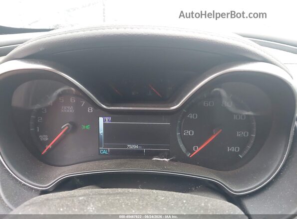 2G11Z5SA7K9106136 2019 CHEVROLET IMPALA Gray Widok tylnych siedzeń