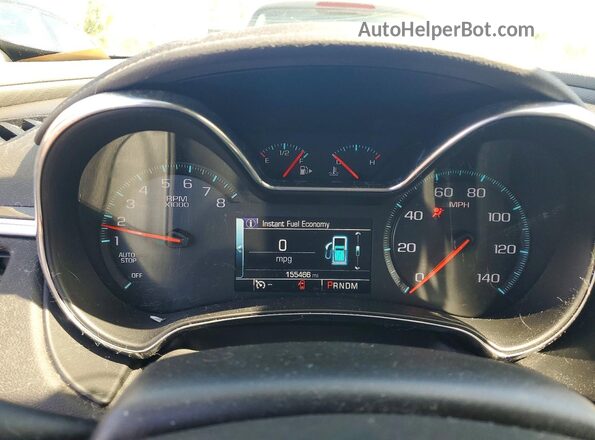 2G11Z5SA8H9144323 2017 CHEVROLET IMPALA Silver ხელსაწყოთა პანელის ხედი