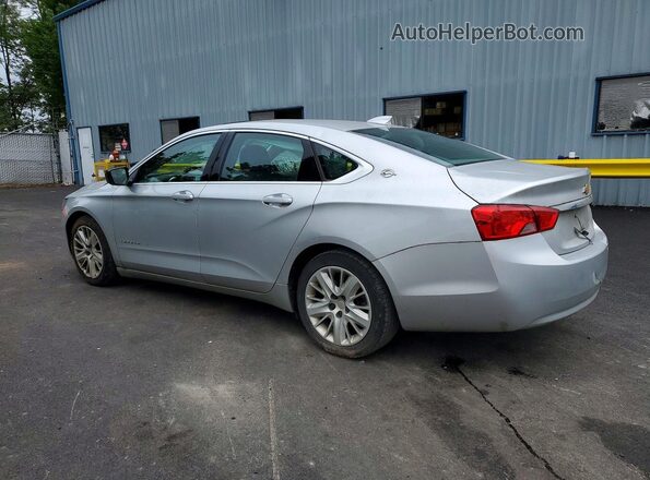 2G11Z5SA8H9144323 2017 CHEVROLET IMPALA Silver უკანა მარცხენა