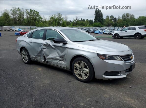 2G11Z5SA8H9144323 2017 CHEVROLET IMPALA Silver წინა მარჯვენა