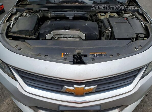 2G11Z5SA8H9144323 2017 CHEVROLET IMPALA Silver უკანა სალონის ხედი