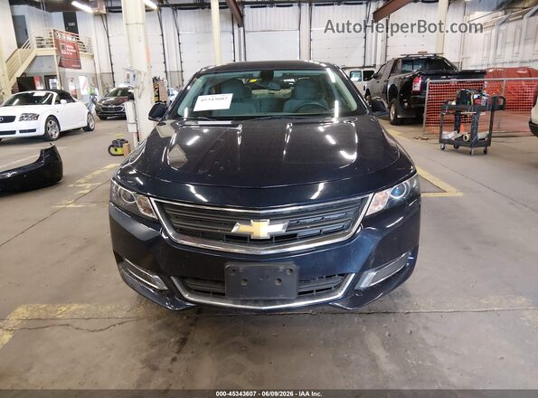 2G11Z5SA8H9147111 2017 CHEVROLET IMPALA Blue უკანა სალონის ხედი