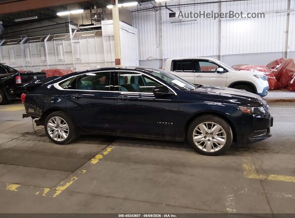 2G11Z5SA8H9147111 2017 CHEVROLET IMPALA Blue სალონის 360-გრადუსიანი ხედი