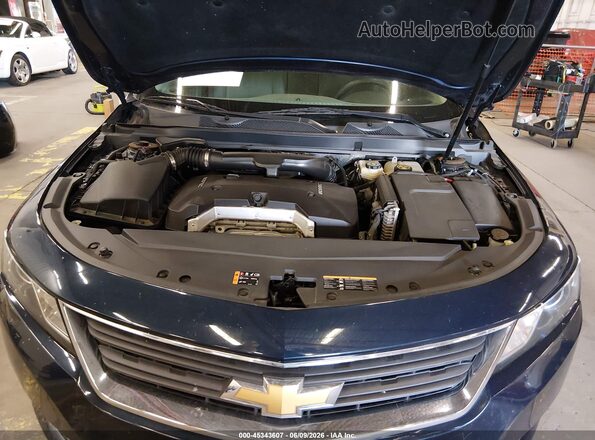 2G11Z5SA8H9147111 2017 CHEVROLET IMPALA Blue უკანა ხედი