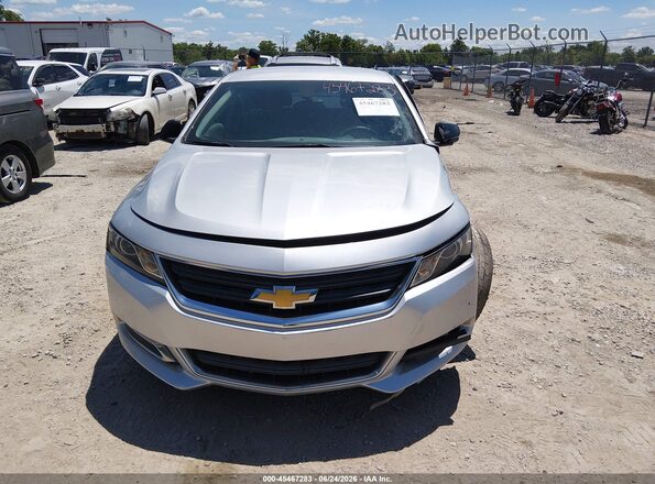 2G11Z5SA8H9147867 2017 CHEVROLET IMPALA Silver Widok zestawu wskaźników