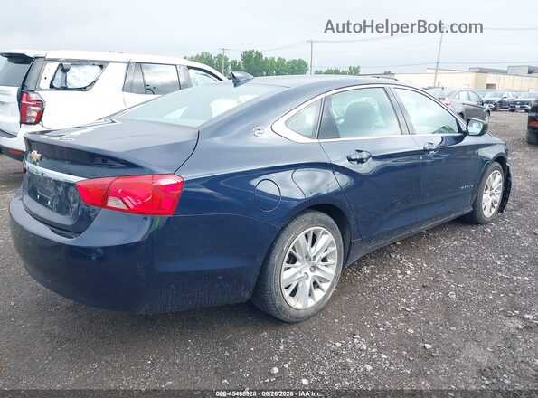 2G11Z5SA8H9188113 2017 CHEVROLET IMPALA Dark Blue Հետևի աջ