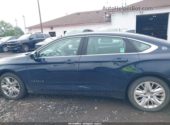 2G11Z5SA8H9188113 2017 CHEVROLET IMPALA Dark Blue 