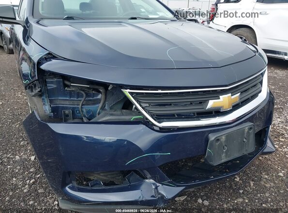 2G11Z5SA8H9188113 2017 CHEVROLET IMPALA Dark Blue 
