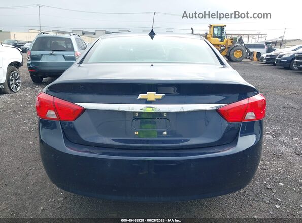 2G11Z5SA8H9188113 2017 CHEVROLET IMPALA Dark Blue 