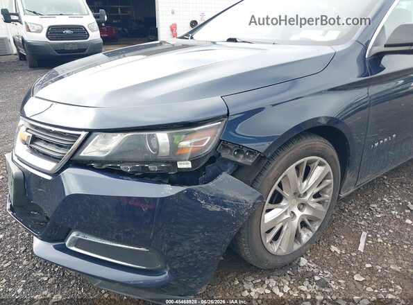 2G11Z5SA8H9188113 2017 CHEVROLET IMPALA Dark Blue 