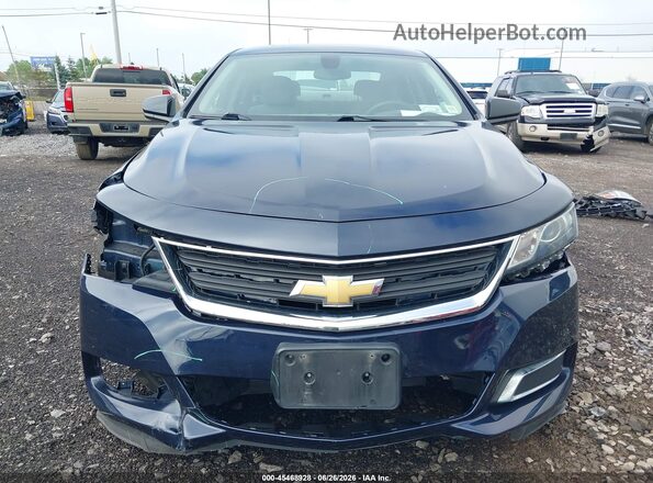 2G11Z5SA8H9188113 2017 CHEVROLET IMPALA Dark Blue Սալոնի հետևի տեսք
