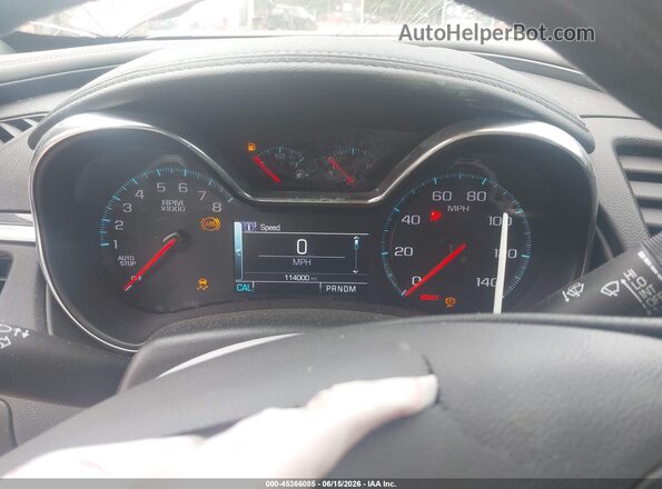 2G11Z5SA9K9142149 2019 CHEVROLET IMPALA Red Vista de los asientos traseros