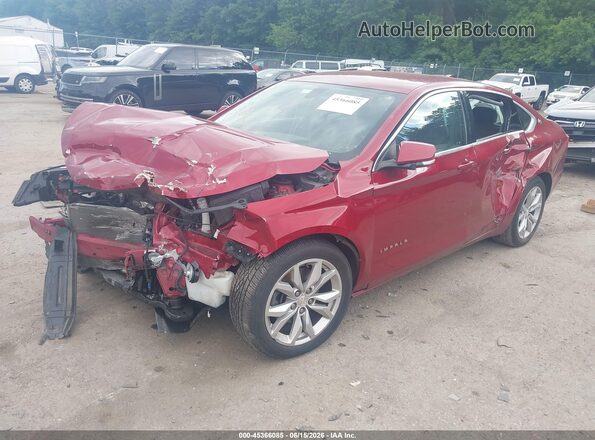 2G11Z5SA9K9142149 2019 CHEVROLET IMPALA Red Vista tres cuartos delantera izquierda