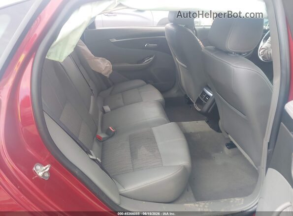 2G11Z5SA9K9142149 2019 CHEVROLET IMPALA Red Vista de la etiqueta del VIN