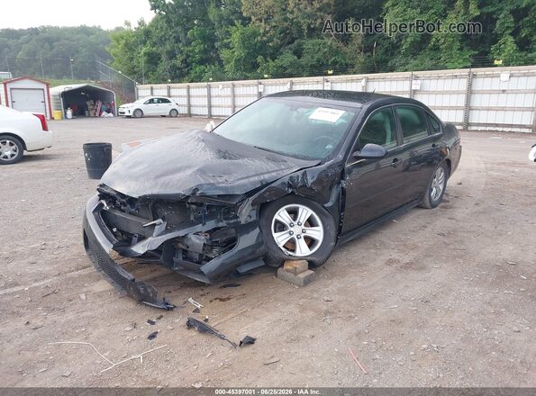 2G1WA5E39G1124900 2016 CHEVROLET IMPALA Черный Передняя левая четверть