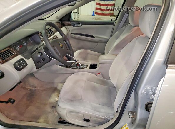 2G1WB5E34G1102137 2016 CHEVROLET IMPALA Silver Widok wnętrza z przodu