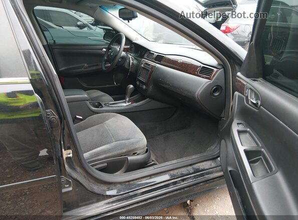 2G1WB5E37G1189337 2016 CHEVROLET IMPALA Black Widok wnętrza z przodu