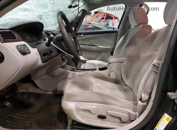2G1WB5E3XG1105141 2016 CHEVROLET IMPALA Синий Вид салона спереди