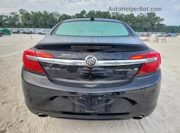 2G4GK5EX1G9110465 2016 BUICK REGAL Black Հետևի տեսք
