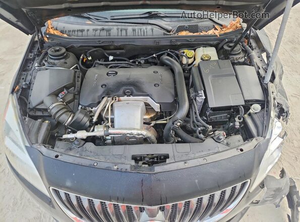 2G4GK5EX1G9110465 2016 BUICK REGAL Black Սալոնի հետևի տեսք
