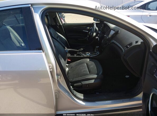 2G4GK5EX2G9177253 2016 BUICK REGAL Silver Սալոնի դիմացի տեսք