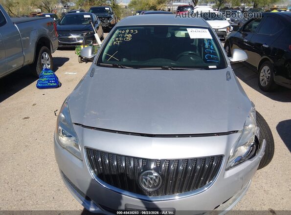 2G4GK5EX2G9177253 2016 BUICK REGAL Silver Առջևի վահանակի տեսք