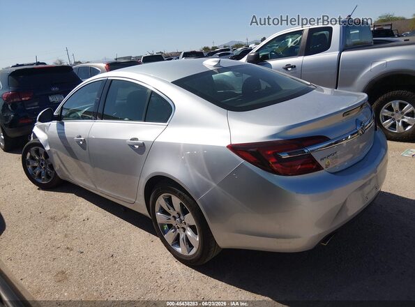 2G4GK5EX2G9177253 2016 BUICK REGAL Silver Սալոնի հետևի տեսք