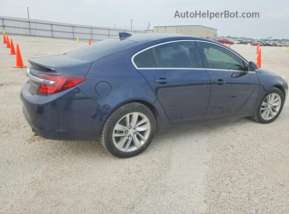 2G4GK5EX3G9140941 2016 BUICK REGAL Blue Задня права чверть