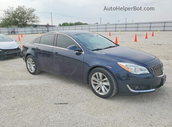 2G4GK5EX3G9140941 2016 BUICK REGAL Blue Передня права чверть
