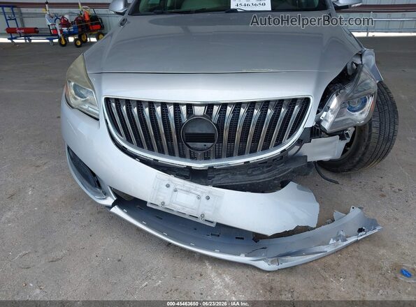 2G4GK5EX4G9204713 2016 BUICK REGAL Gray Widok z przodu
