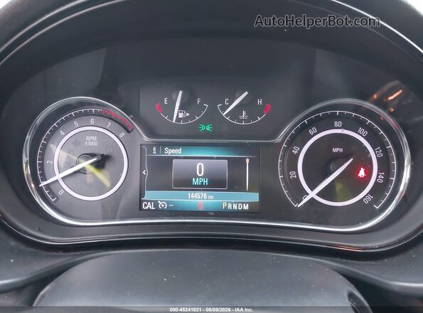 2G4GK5EX6G9115578 2016 BUICK REGAL Black Հետևի նստատեղերի տեսք
