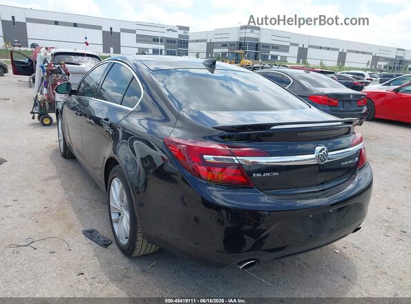 2G4GK5EX6G9121543 2016 BUICK REGAL Black Задня ліва чверть