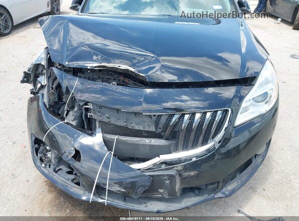2G4GK5EX6G9121543 2016 BUICK REGAL Black Вид спереду