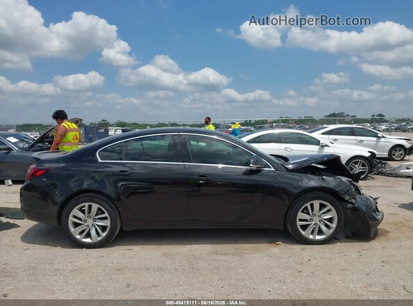 2G4GK5EX6G9121543 2016 BUICK REGAL Black Вид щитка приладів