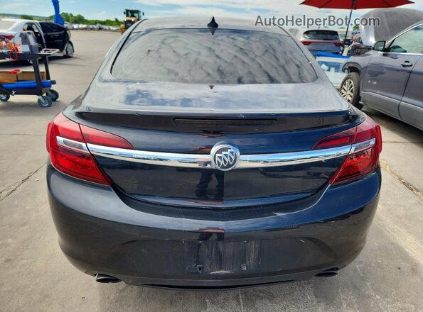 2G4GK5EX7G9206388 2016 BUICK REGAL Угольный Вид сзади