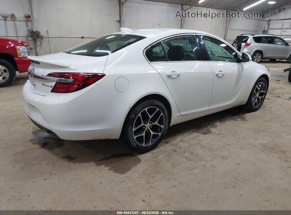 2G4GL5EX0H9109953 2017 BUICK REGAL White Rear right
