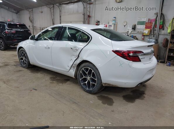 2G4GL5EX0H9109953 2017 BUICK REGAL White Rear left