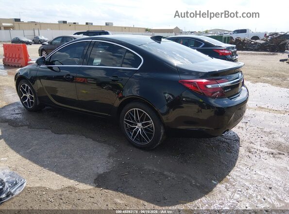 2G4GL5EX0H9176262 2017 BUICK REGAL Black Задня ліва чверть