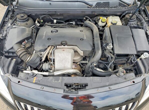 2G4GL5EX0H9182160 2017 BUICK REGAL Black უკანა სალონის ხედი