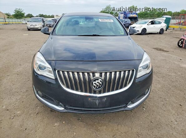 2G4GL5EX0H9182160 2017 BUICK REGAL Black წინა ხედი