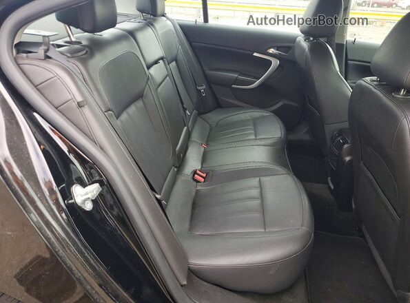2G4GL5EX0H9182160 2017 BUICK REGAL Black უკანა სავარძლების ხედი