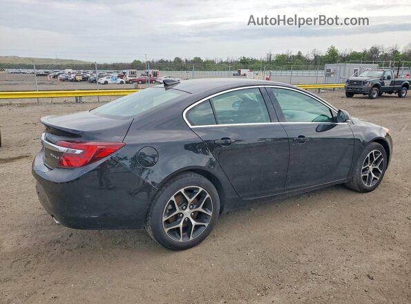2G4GL5EX0H9182160 2017 BUICK REGAL Black უკანა მარჯვენა